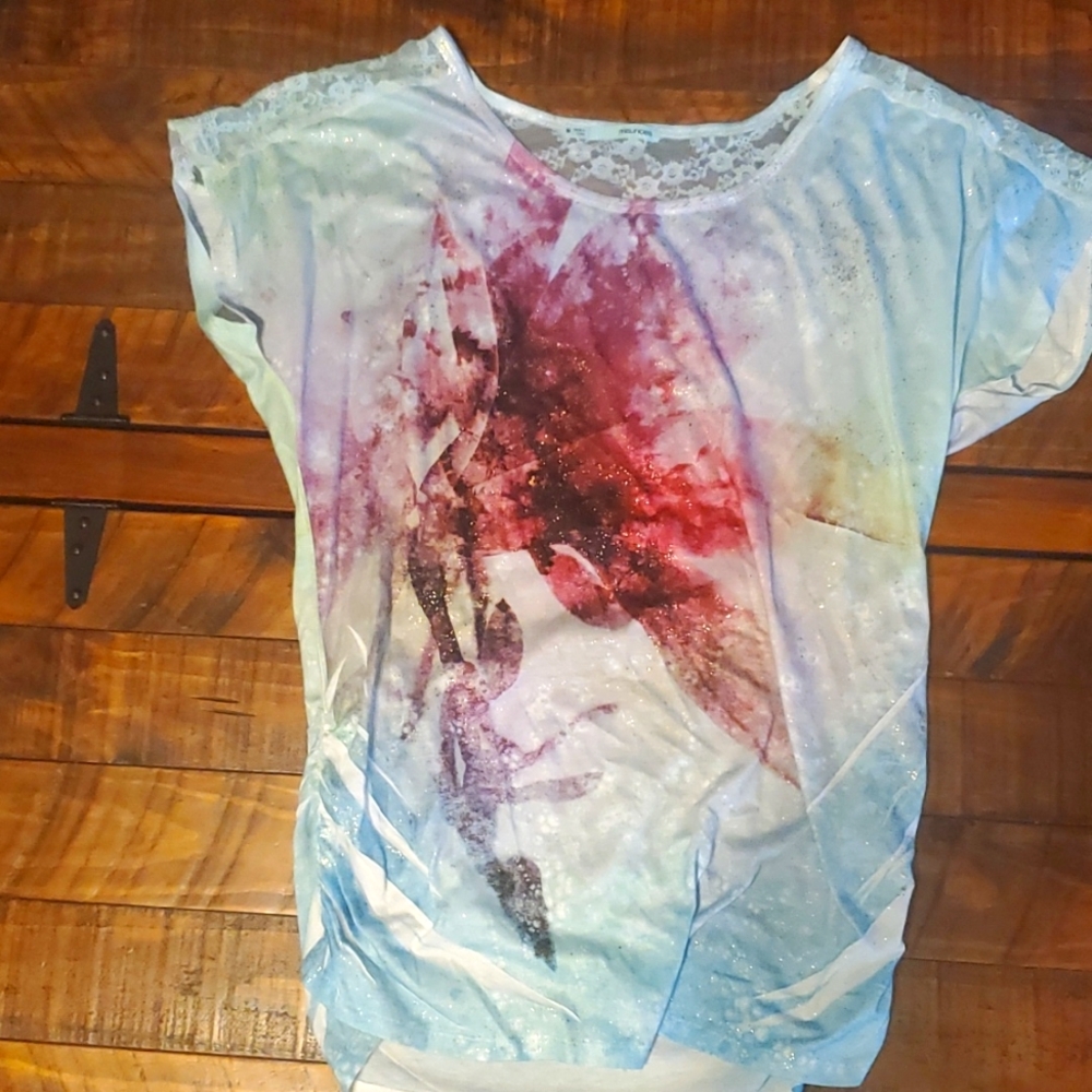 Multi colored shirt